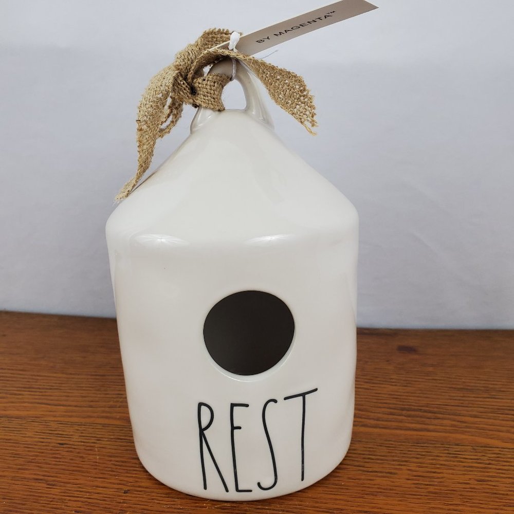 Rae Dunn Rest Birdhouse
